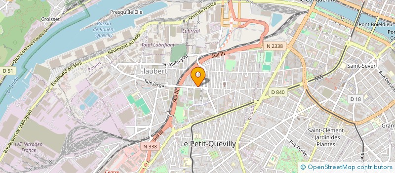 localisation de l'entreprise SCI REPUBLIQUE à LE PETIT-QUEVILLY
