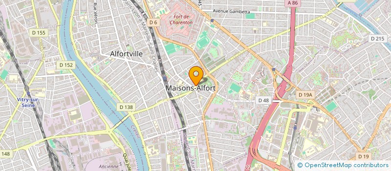localisation de l'entreprise SCI REPUBLIQUE à MAISONS-ALFORT