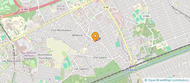 localisation de l'entreprise SCI REPUBLIQUE à VILLEPINTE