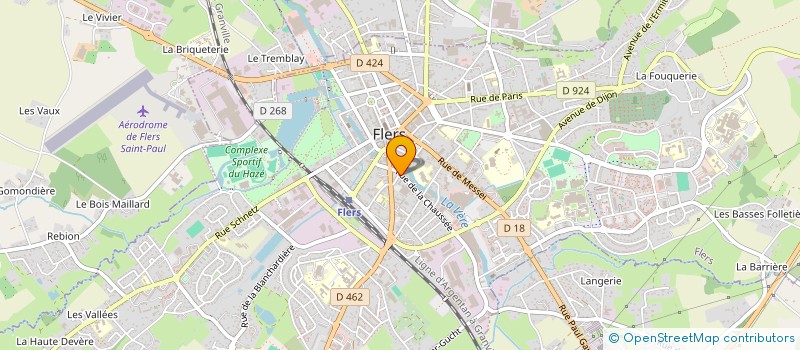 localisation de l'entreprise SCI REPUBLIQUE à FLERS