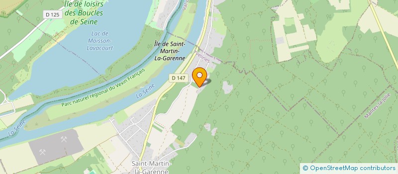 localisation de l'entreprise SCI REPUBLIQUE  SAINT-MARTIN-LA-GARENNE