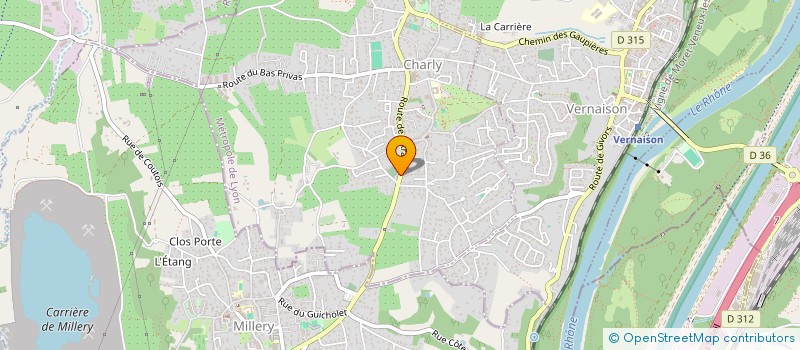 localisation de l'entreprise SCI REPUBLIQUE  CHARLY