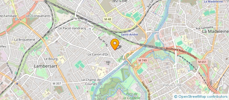 localisation de l'entreprise SCI REPUBLIQUE 75 à LAMBERSART