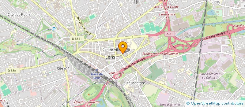 localisation de l'entreprise SCI REPUBLIQUE 8  LENS