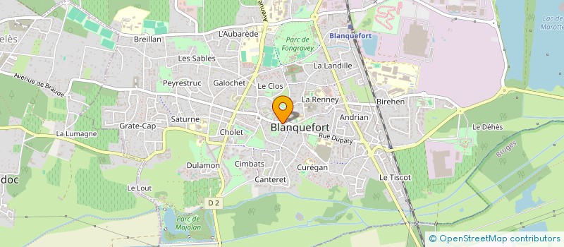 localisation de l'entreprise SCI REPUBLIQUE à BLANQUEFORT