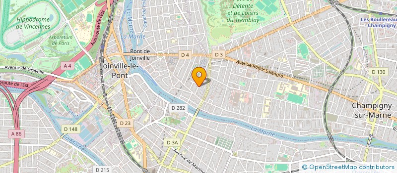 localisation de l'entreprise SCI REPUBLIQUE  JOINVILLE-LE-PONT
