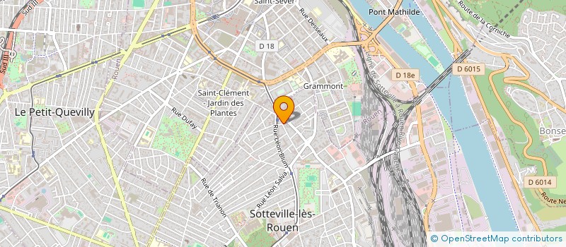 localisation de l'entreprise SCI REPUBLIQUE  SOTTEVILLE-LES-ROUEN