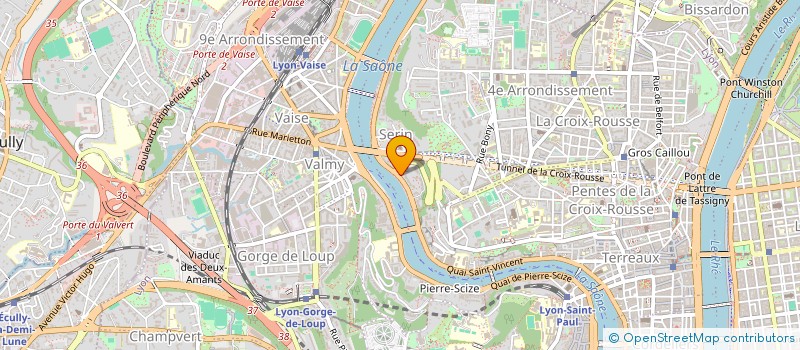 localisation de l'entreprise SCI REPUBLIQUE CORDELIERS  LYON