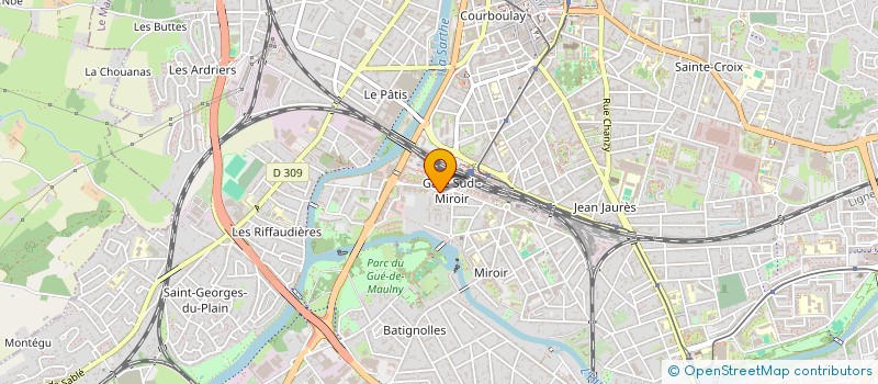 localisation de l'entreprise SCI REPUBLIQUE IGF à LE MANS
