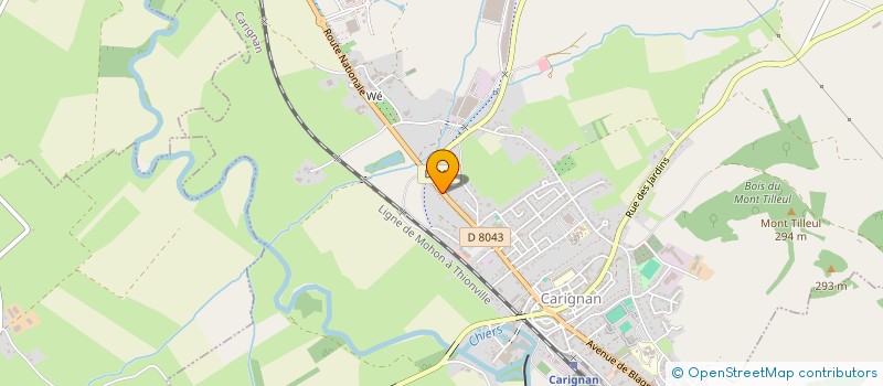 localisation de l'entreprise SCI REPUBLIQUE II  CARIGNAN