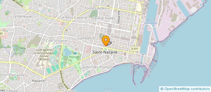 localisation de l'entreprise SCI REPUBLIQUE III  LA BAULE-ESCOUBLAC