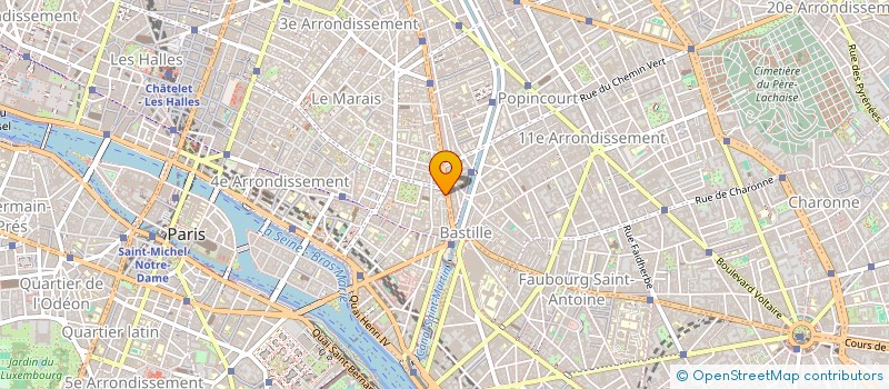 localisation de l'entreprise SCI REPUBLIQUE SAINT MARTIN  PARIS