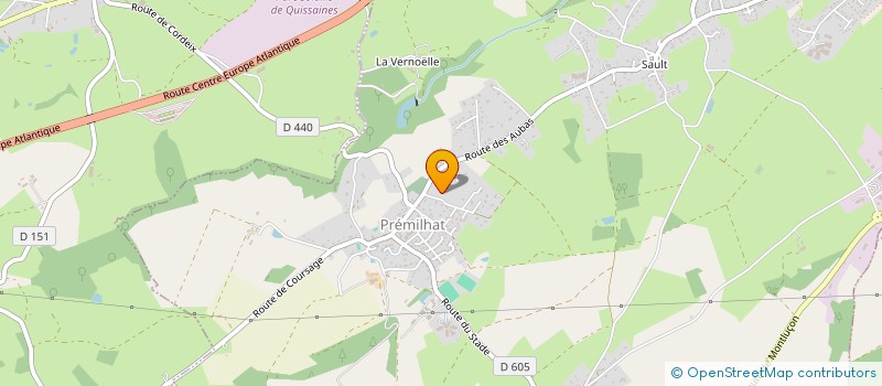 localisation de l'entreprise SCI REPUBLIQUE VILLE GOZET à PREMILHAT
