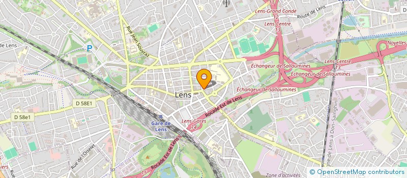 localisation de l'entreprise SCI REPUBLIQUE VOLTAIRE 3  LENS