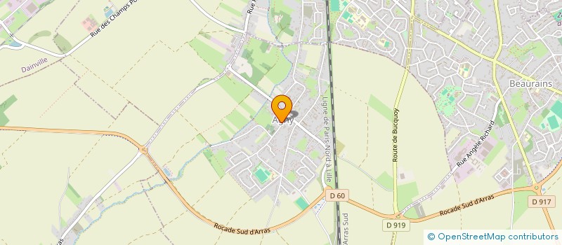 localisation de l'entreprise SCI REQUIER  AGNY