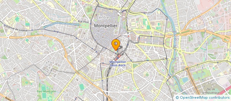 localisation de l'entreprise SCI RES DE L UNIVERSITE à MONTPELLIER
