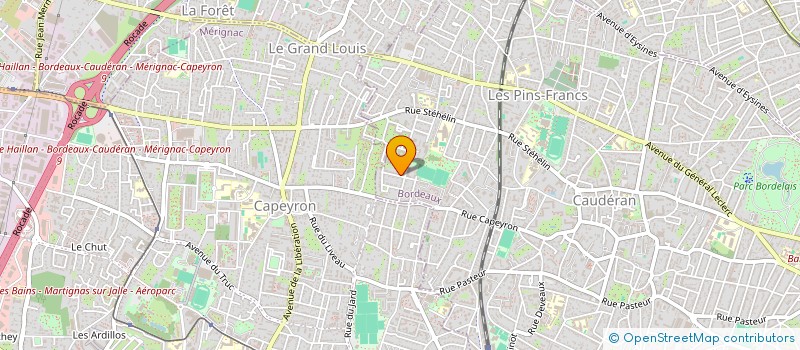 localisation de l'entreprise SCI RES LES ATLANTES à BORDEAUX