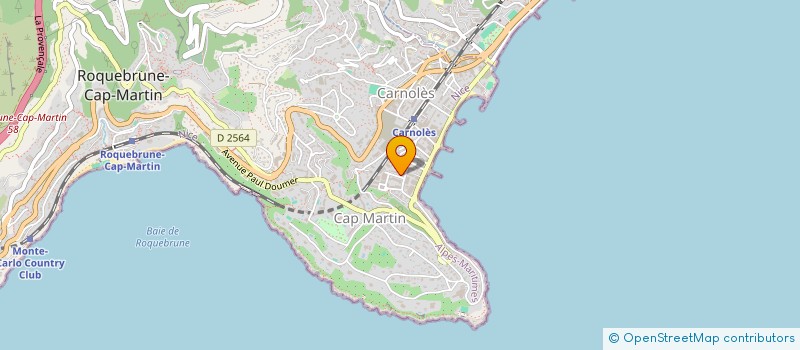 localisation de l'entreprise SCI RES LES SERRES à ROQUEBRUNE-CAP-MARTIN