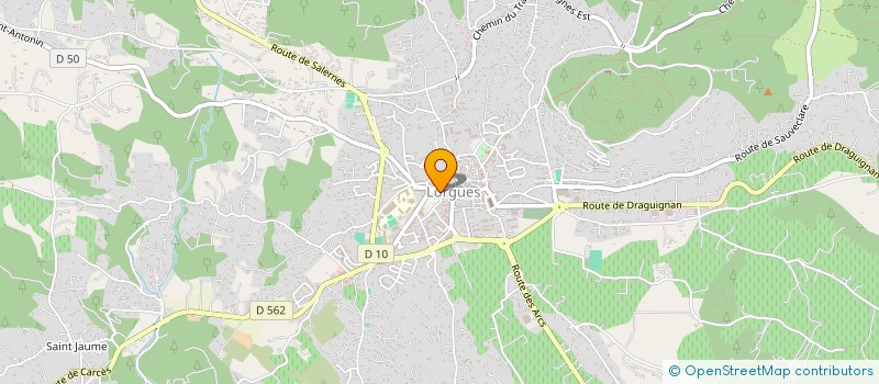 localisation de l'entreprise SCI RES PUBLICA  LORGUES