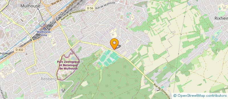 localisation de l'entreprise SCI RESA  RIEDISHEIM