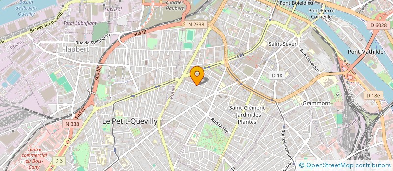 localisation de l'entreprise SCI RESAZ à ROUEN