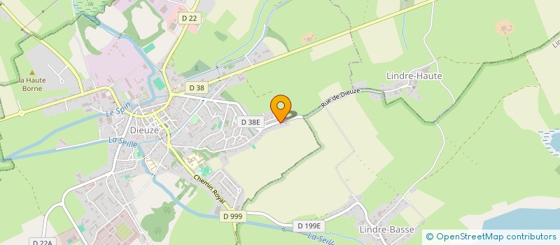 localisation de l'entreprise SCI RESCHWEIN à DIEUZE