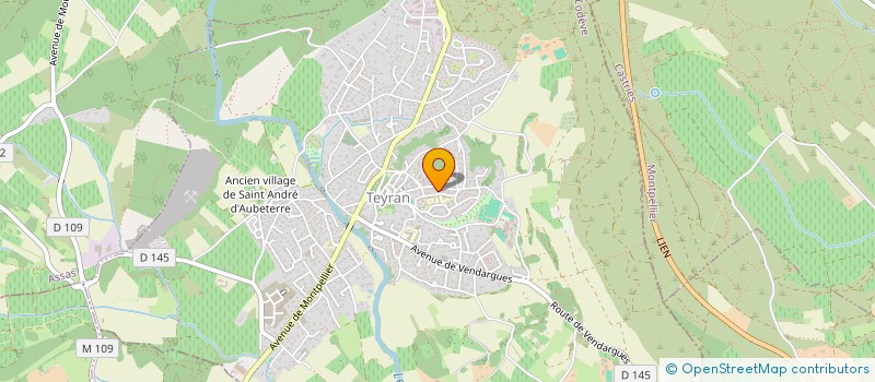 localisation de l'entreprise SCI RESEMA  TEYRAN