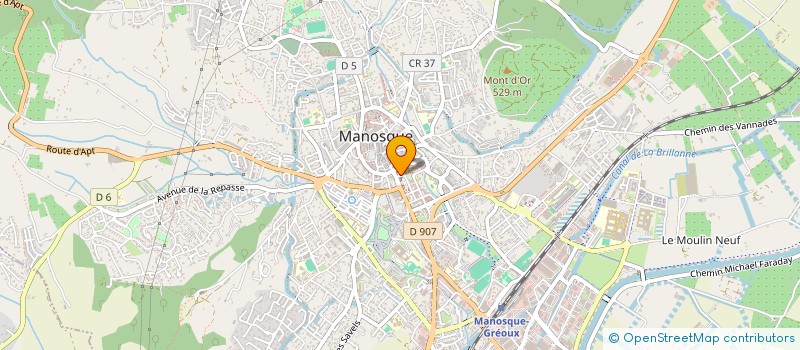 localisation de l'entreprise SCI RESIC à MANOSQUE