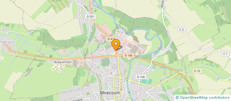 localisation de l'entreprise SCI RESID HERIT JAXA CHAMIEC  MIRECOURT