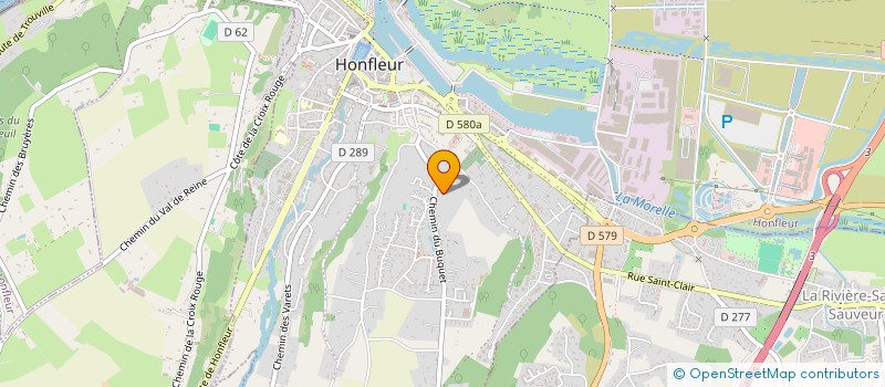 localisation de l'entreprise SCI RESID LE HAUT CANTELOUP à HONFLEUR