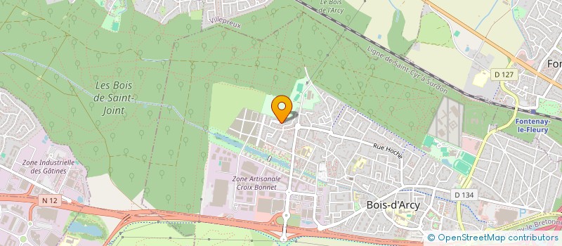 localisation de l'entreprise SCI RESIDARCY  BOIS-D'ARCY