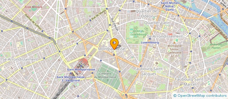 localisation de l'entreprise SCI RESIDAVOUT  PARIS