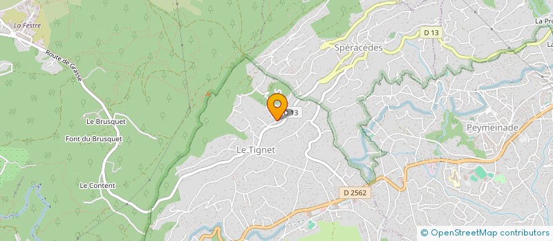 localisation de l'entreprise SCI RESIDENCE 2000 à LE TIGNET