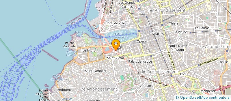 localisation de l'entreprise SCI RESIDENCE à MARSEILLE