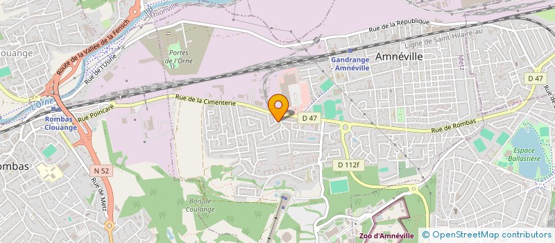 localisation de l'entreprise SCI RESIDENCE 89-12  AMNEVILLE