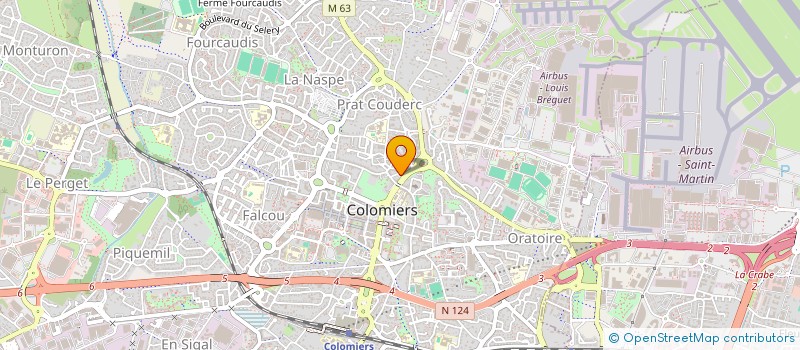 localisation de l'entreprise SCI RESIDENCE AL NOBLE à COLOMIERS