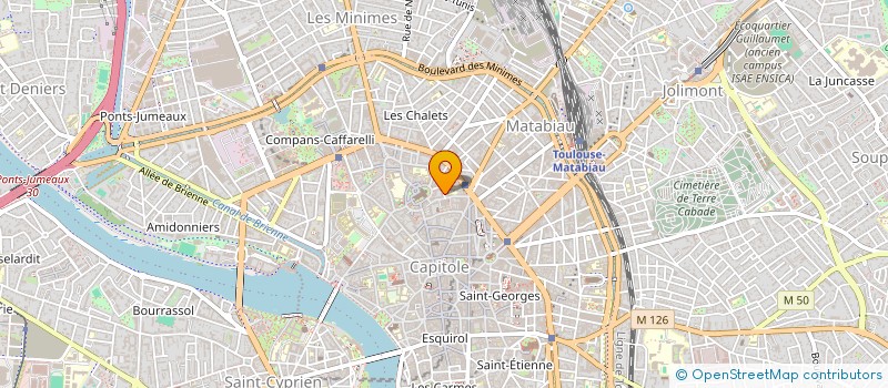 localisation de l'entreprise SCI RESIDENCE ALEXANDRIN à TOULOUSE