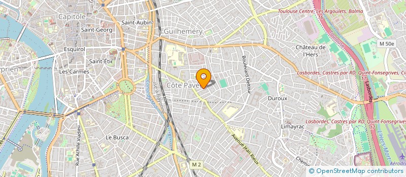 localisation de l'entreprise SCI RESIDENCE ALFRED DE MUSSET à TOULOUSE