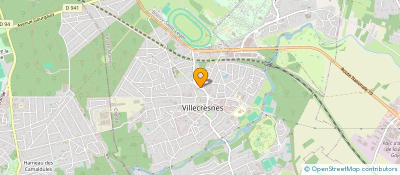 localisation de l'entreprise SCI RESIDENCE ANTONIA  VILLECRESNES