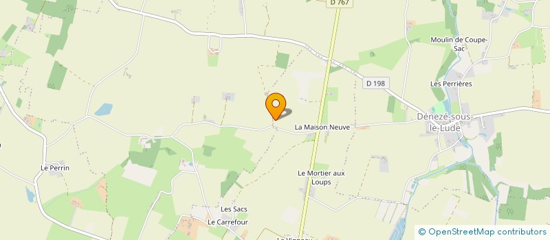 localisation de l'entreprise SCI RESIDENCE AU PLATEAU  NOYANT-VILLAGES