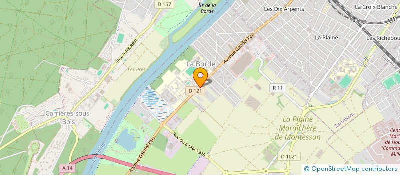 localisation de l'entreprise SCI RESIDENCE AURELIE  MONTESSON