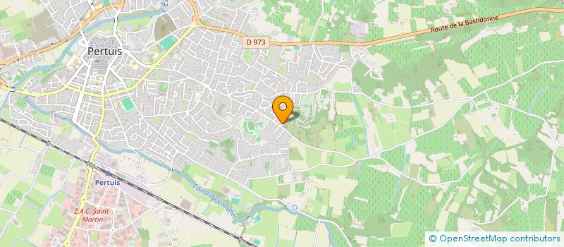 localisation de l'entreprise SCI RESIDENCE BOLMON  PERTUIS