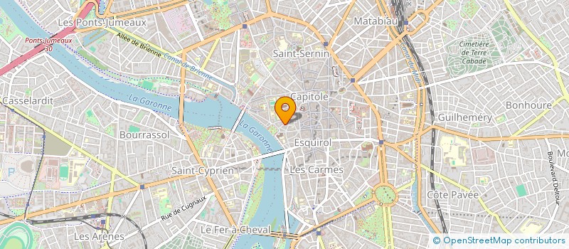 localisation de l'entreprise SCI RESIDENCE BRICE à TOULOUSE
