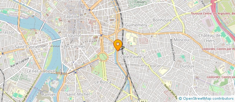 localisation de l'entreprise SCI RESIDENCE CASTEL JOLI à TOULOUSE