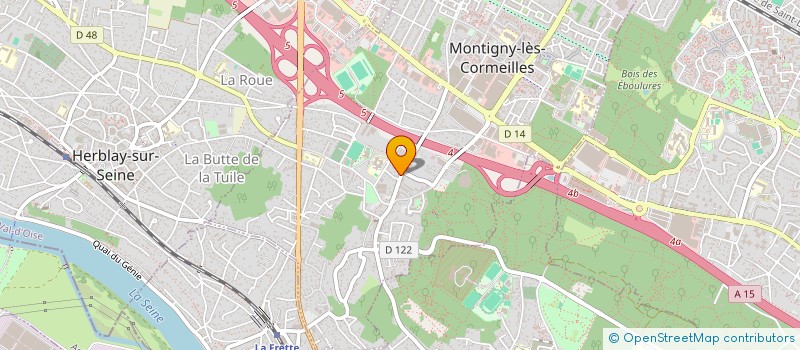 localisation de l'entreprise SCI RESIDENCE CEDDAHA à MONTIGNY-LES-CORMEILLES