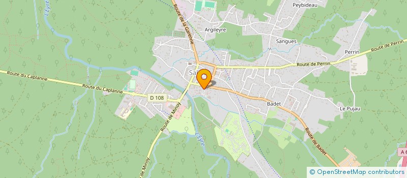 localisation de l'entreprise SCI RESIDENCE CHATEAU DE SALLES  SALLES