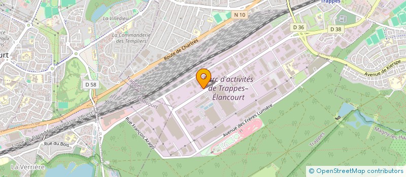 localisation de l'entreprise SCI RESIDENCE CIEL ET MER à TRAPPES