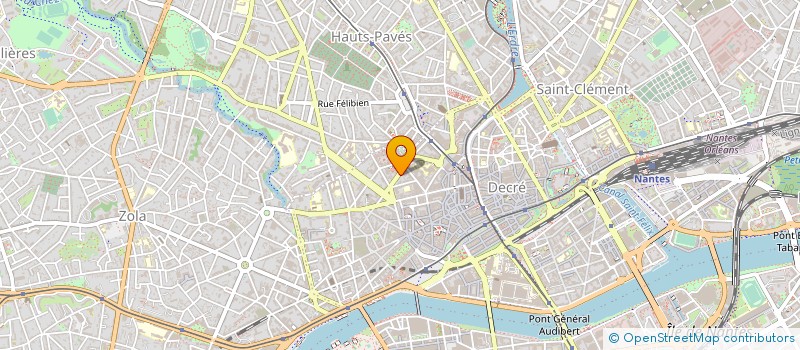 localisation de l'entreprise SCI RESIDENCE D'ELBEE  NANTES