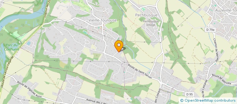 localisation de l'entreprise SCI RESIDENCE DE CANDALE  VIEILLE-TOULOUSE