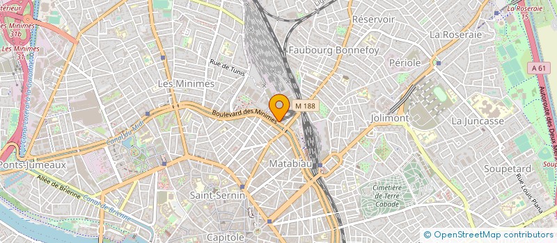 localisation de l'entreprise SCI RESIDENCE DE GER à TOULOUSE